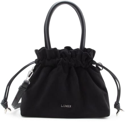 L.CREDI handtas schoudertas Sopherl Hobo Bag Black zwart