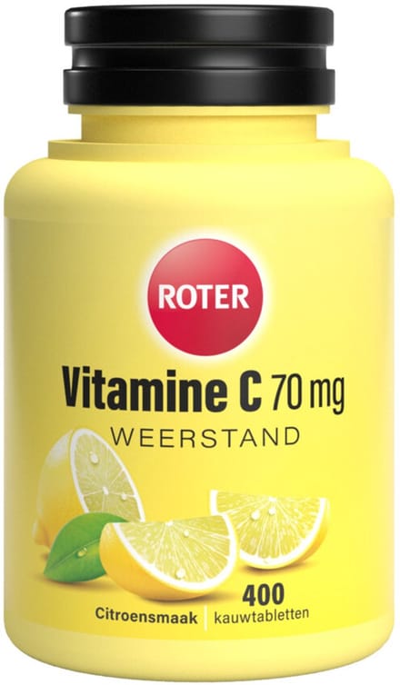 Roter - Vitamine C 70 mg - 2 x 400 kauwtabletten - Voordeelverpakking