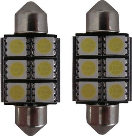 X-Line 6 SMD Canbus LED binnenverlichting 36mm C5W