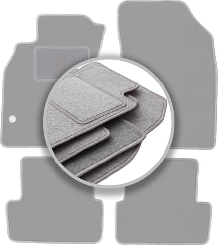 Automatten asgrijs voor: Renault Fluence sedan (2009-2016)