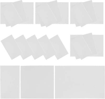 20Pcs Electrical Socket Insulation Pads Thermal Insulation Noise Reduction Single Double Triple Socket Covers for Energy Saving Overheat Prevention