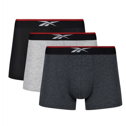 Reebok Glynn shorts - Medium - Black/Grey Marle/Charcoal Marle