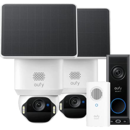 Eufy SoloCam E42 Duo Pack + Video Doorbell E340 + Chime
