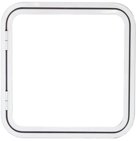 Serviceluik 570x600mm zwart rechts - zonder paneel