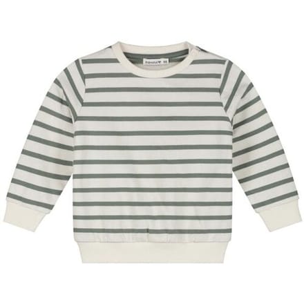 Prénatal baby sweater Light Khaki Green 56 heren
