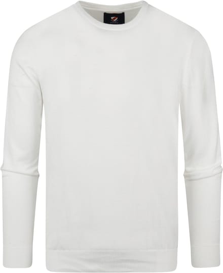Suitable Trui O-Hals Wit - Maat XXL - Heren - Sweater
