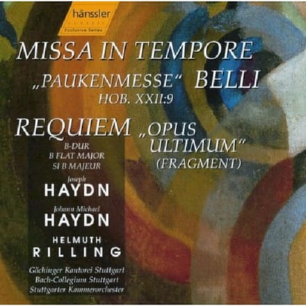 Gächinger Kantorei Stuttgart, Bach-Collegium Stuttgart, Helmuth Rilling - Missa In Tempore Belli / Requiem Op (CD)