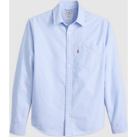 shirt met blauwe man pocket