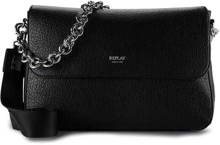 REPLAY schoudertas Crossbody Bag Black zwart