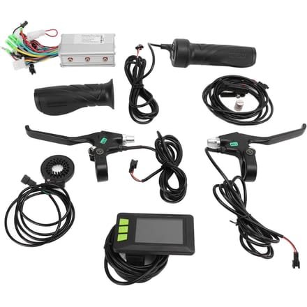 350W Elektrische Fiets Borstelloze Controller Kit met Gashendel Rem Sensor 930A LCD Display 24/36V