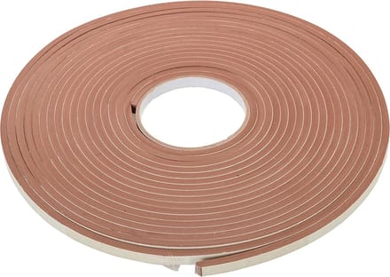 Fixman Zelfklevende EVA Schuim Tochtstrip - 3 t/m 8 mm x 10.5 meter - Bruin