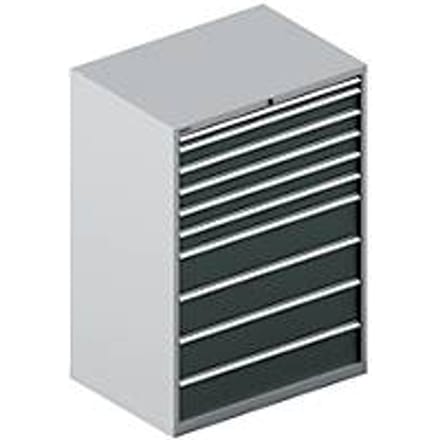 Schäfer Shop Select Ladekast 54-36 10 wit aluminium/antracietgrijs wit