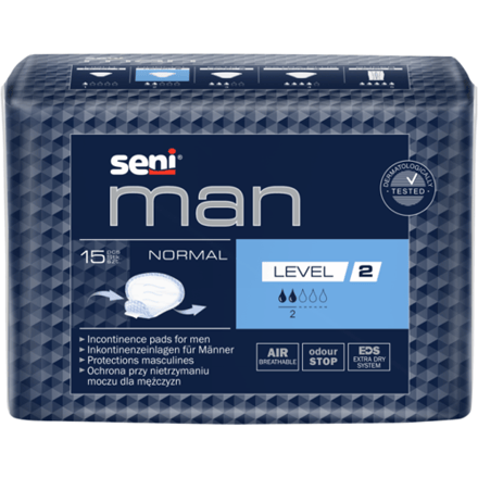 Seni Man Normal Level 2 - 16 pakken van 15 stuks