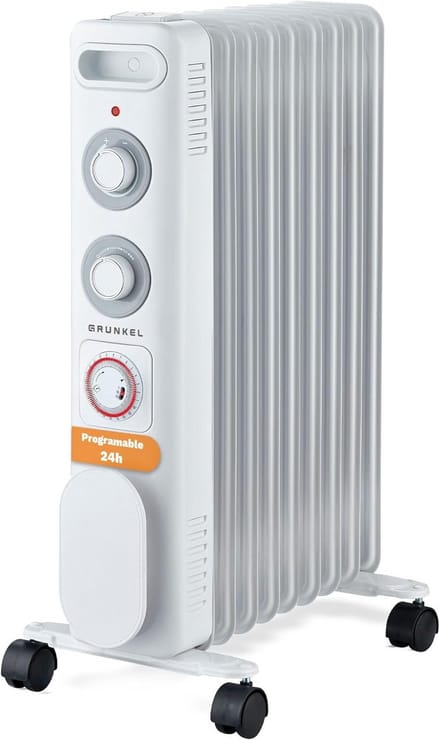 Olieradiator met thermostaat - Heaters - Terrasverwarmers - Krachtig