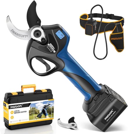 Professionele Accu-Snoeischaar 40 mm Snoeidiameter - Inclusief 2 Accu's