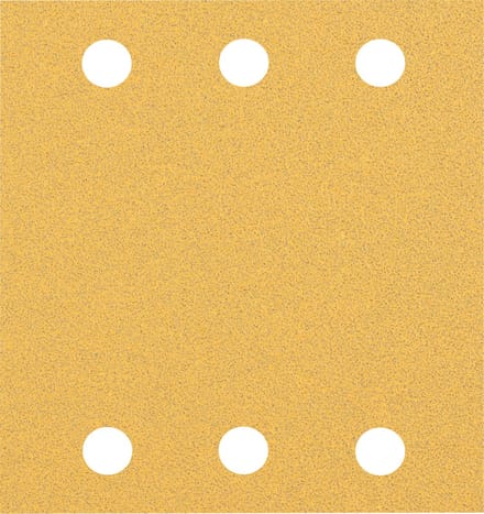 Bosch Accessories EXPERT C470 2608900892 Oscillerend schuurpapier Geperforeerd Korrelgrootte (num) 80 (l x b) 115 mm x 107 mm 10 stuk(s)