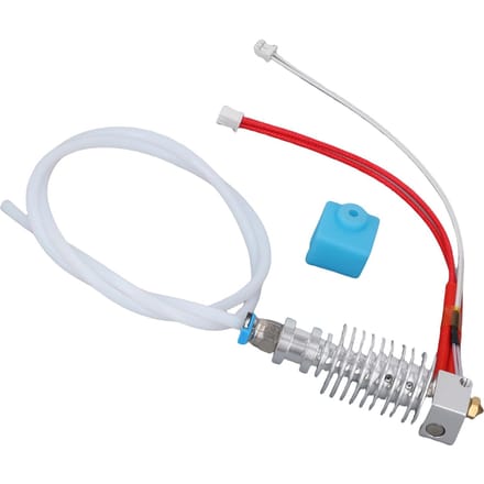 3D Printer Hotend Kit 0,4 mm Mondstuk met Siliconen Cover Gemonteerde Hotend Kit Vervanging voor white