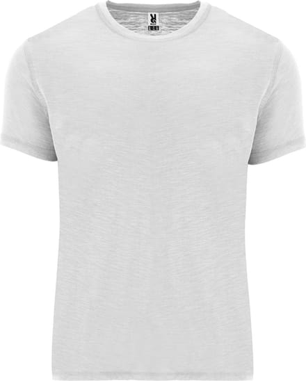 2 Pack T-shirts unisex met korte mouwen Terrier 150 gram iets langer rugpand gram Wit - L