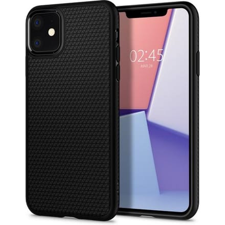 Spigen Liquid Air Apple iPhone 11 Hoesje Matte Zwart