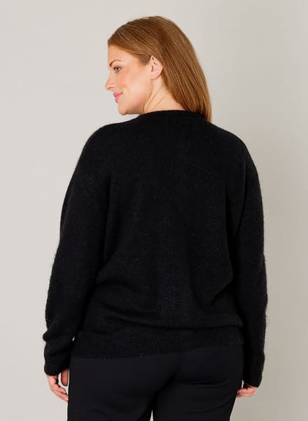 BASE LEVEL CURVY Yulia Cover ups - Black - maat X-0(44)