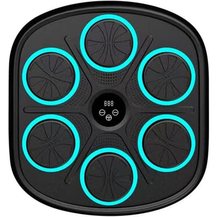 Muziek Bokszak Verstelbare Modus Digitaal Display Muur Bokstraining Pad Thuis Stressverlichting Bluetooth Elektronisch Muurdoel