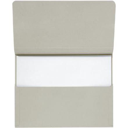 Jalema Pocketmap zuurvrij S lor 1-300 vel, grijs, folio (pak 10 stuks)