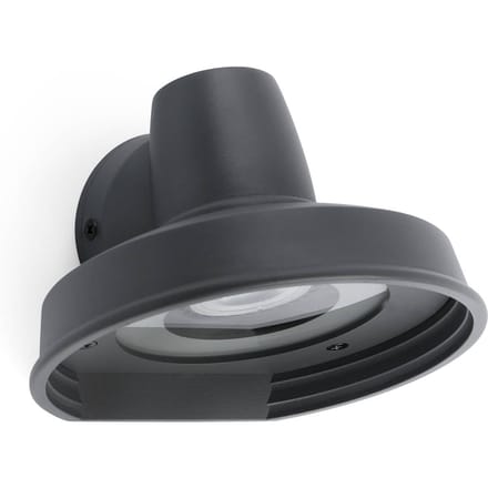 FARO BARCELONA Buitenwandlamp Bronx, donkergrijs