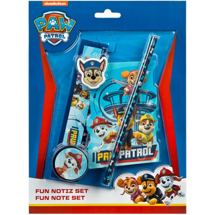 Undercover - Paw Patrol Notitieset Set van 5 Stuks - Multicolor - Kunststof - Papier - Gum
