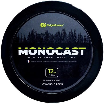 Ridgemonkey Monocast 1000 M Monofilament Transparant 0.400 mm