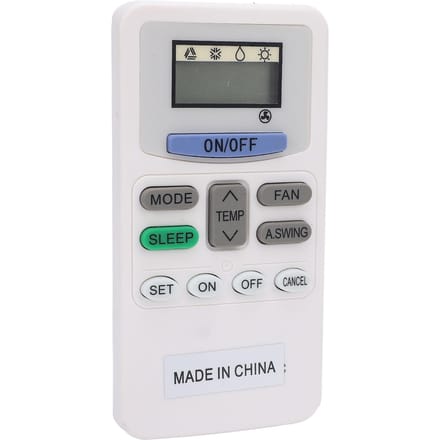 Télécommande de Climatiseur ABS Marques Claires Remplacement Télécommande AC pour RAR 1D3 gray