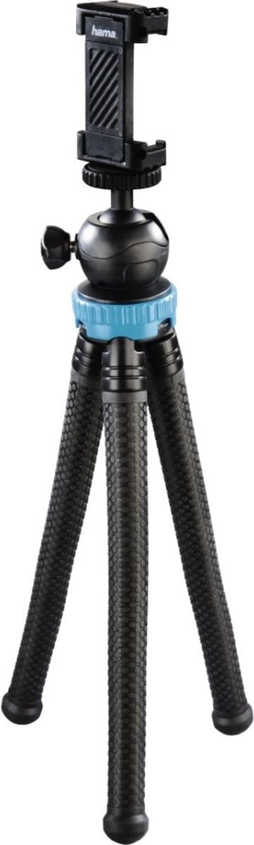 Hama Statief "FlexPro" voor smartphone, GoPro en fotocamera´s, 27 cm, blauw