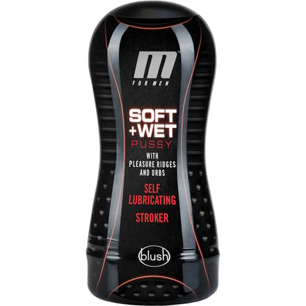 M for Men - Soft and Wet Masturbator Self Lubricating - Noppen & Ribbels