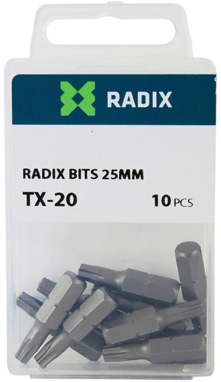 Radix - Schroefbit TX20 (10 stuks)