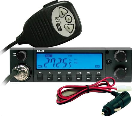 Polmar ZX-40 - AM/FM - CB radio - 12 Volt