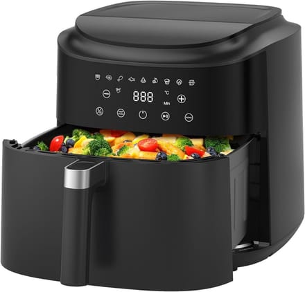 Core® Airfryer XXL - Mini-oven - Heteluchtfriteuse - 14L - 11 Programma's - Zwart - 31cm x 31cm x 32cm