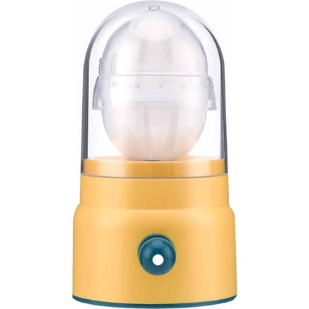 Handmatige Eiershaker Eiwit en Eigeel Mixer Scrambler Gemakkelijk te Gebruiken Valbestendig Gouden Ei Maker geel