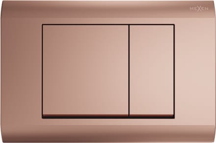 Mexen Fenix 01 spoelknop, roze goud - 600105