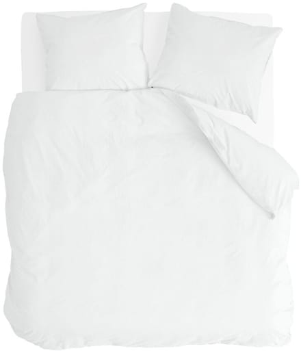 Byrklund Dekbedovertrek Pure & Plain - 240x220 - 100% Katoen (BCI) - Wit