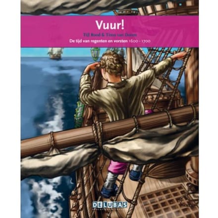 Vuur / Michiel De Ruyter - Terugblikken Leesboeken - Tijl Rood