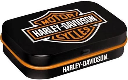Harley-Davidson - Pepermunt - Metalen Blikje - Mint Box 6 x 4 cm