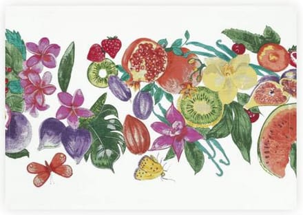 Placemat set van TWEE - Audaset - 35 x 50 cm - 100% katoen