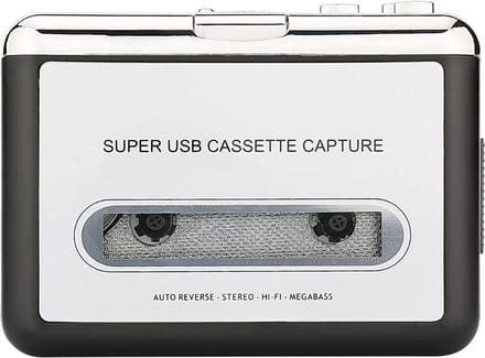 DailySupplies® Cassette Speler - Walkman - Wit en Zwart