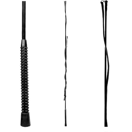 Waldhausen Long 1 Deel Zweep Zilver 180 cm