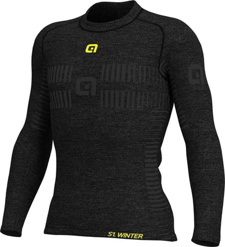 Ale Base Layer Lange Mouwen Wool - Grijs - S/M - Valt klein
