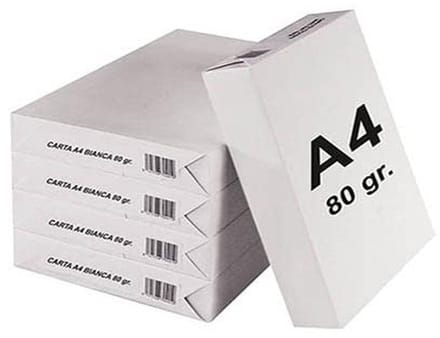 Papier A4 80 g/m² - 2500 vellen wit voor printer en kopieën