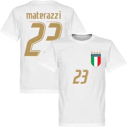 Italië Materazzi T-shirt 2006 - XXL