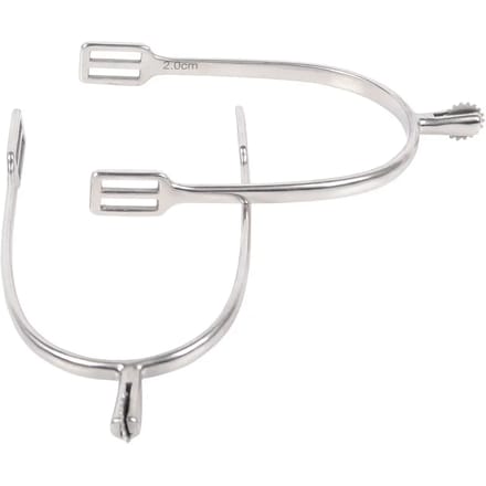 Harry's Horse Sporen met wiel - Rvs Basic - D20