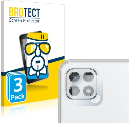 Screenprotector 3 Stuks voor Samsung Galaxy A22 5G (ALLEEN Camera Lens) Beschermglas transparant