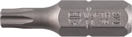 Wurth - Bit TX met boring C 6,3 (1/4) - TX-bit C 6.3 (1/4 inch) met gat x 5 st -