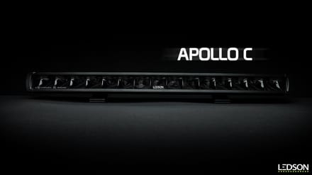 LED bar - Ledson - Apollo - 21.1 - 53.5cm - Smoke - curved - Driving Spot Combo